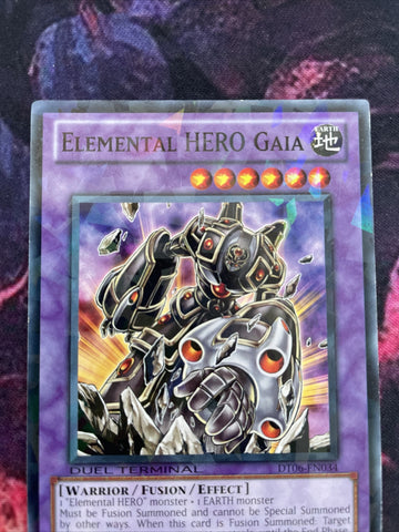 DT06-EN034 Elemental Hero Gaia Duel Terminal Yugioh (back)