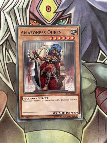OP06-EN025 Amazoness Queen Common UNL Edition NM Yugioh