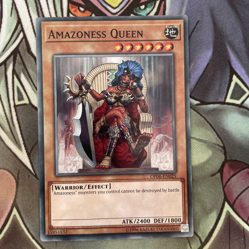 OP06-EN025 Amazoness Queen Common UNL Edition NM Yugioh