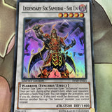 RYMP-ENSE1 Legendary Six Samurai - Shi En - Super Rare NM Yugioh