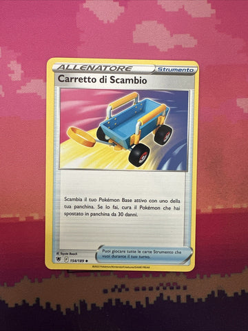 Pokemon Card Switch Cart Astral Radiance ITALIAN 154/189 Near Mint