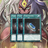 SDRE-EN025 x3 Terraforming Common Excellent Condition Yugioh