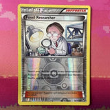 Pokemon Card Fossil Researcher Furious Fists Reverse Holo 92/111 Near Mint