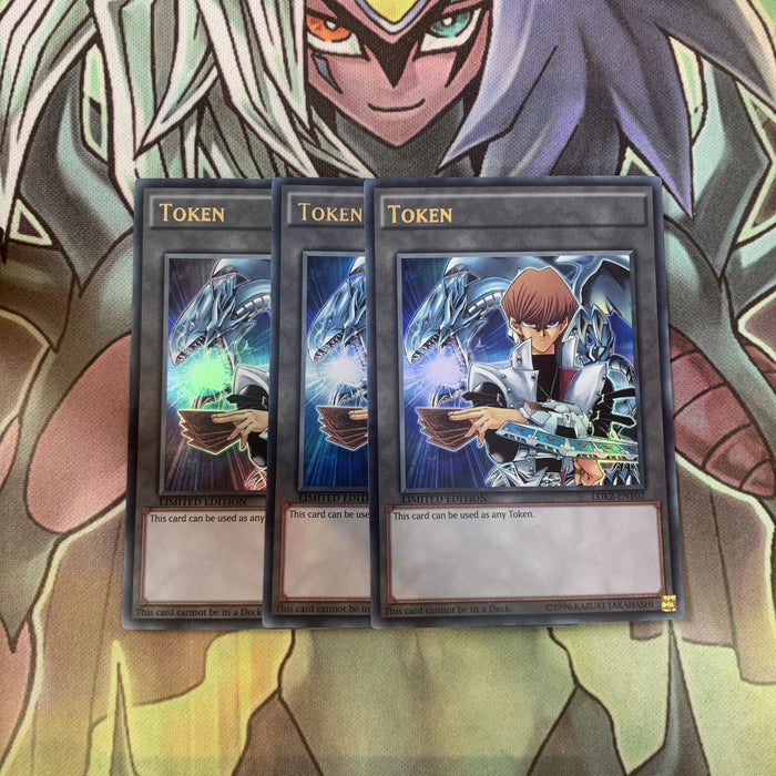 LDK2-ENT02 x3 Token Ultra Rare Excellent Condition Yugioh