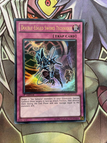 RYMP-EN112 Double-Edged Sword Technique - Ultra Rare - 1st Edition NM Yugioh