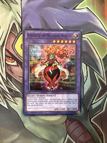 SP17-EN035 Schuberta The Melodious Maestra Common 1st Edition NM Yugioh Card