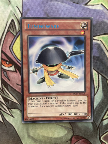 DL14-EN005 Tuningware Blue Rare Unlim Edition NM Yugioh Card