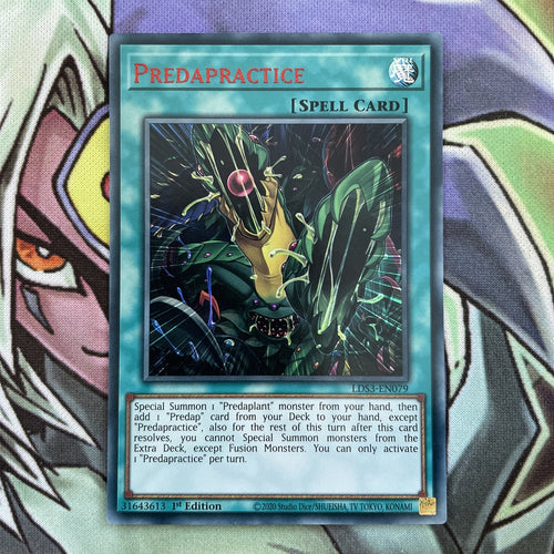LDS3-EN079 Predapractice Red Ultra Rare 1st Edition NM Yugioh Card