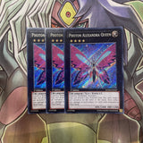 NUMH-EN047 Photon Alexandra Queen Secret Rare x3 Excellent Condition Yugioh