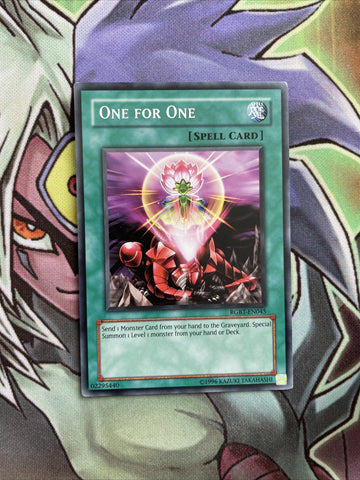 RGBT-EN045 One For One UNL Edition NM Yugioh Card