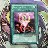 RGBT-EN045 One For One UNL Edition NM Yugioh Card