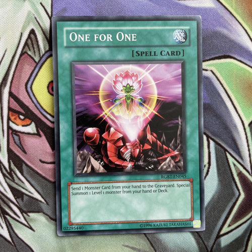 RGBT-EN045 One For One UNL Edition NM Yugioh Card