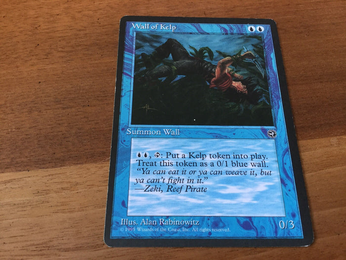Wall of Kelp - Homelands Excellent Magic MTG