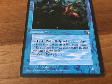 Wall of Kelp - Homelands Excellent Magic MTG (back)