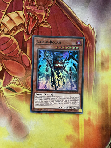 IGAS-EN026 Jack-o-Bolan Super Rare Yugioh Card 1st Edition New