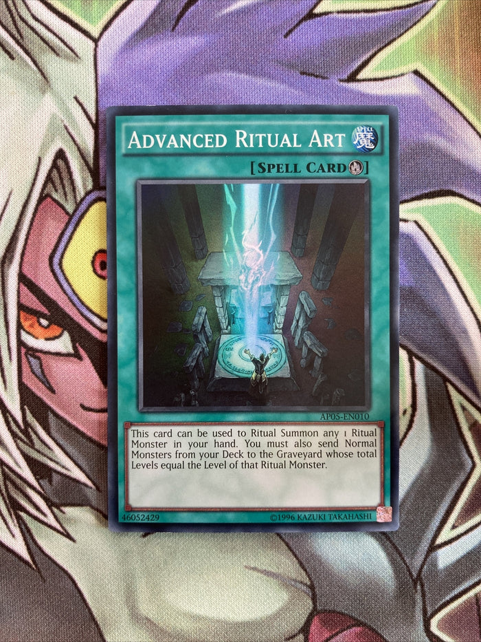 AP05-EN010 Advanced Ritual Art Super Rare UNL Edition NM Yugioh Card
