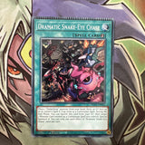 PHNI-EN062 Dramatic Snake-Eye Chase CRIMPED 1st Edition NM Yugioh Card