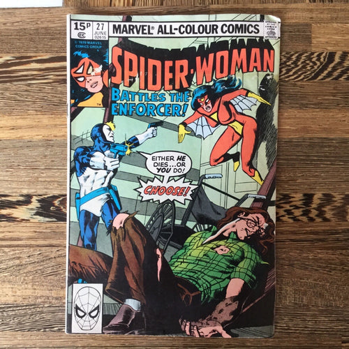 Comic -  SPIDER-WOMAN # 27 (Cents Issue, JUNE 1980), FN