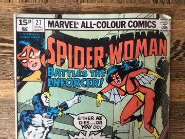 Comic -  SPIDER-WOMAN # 27 (Cents Issue, JUNE 1980), FN (back)