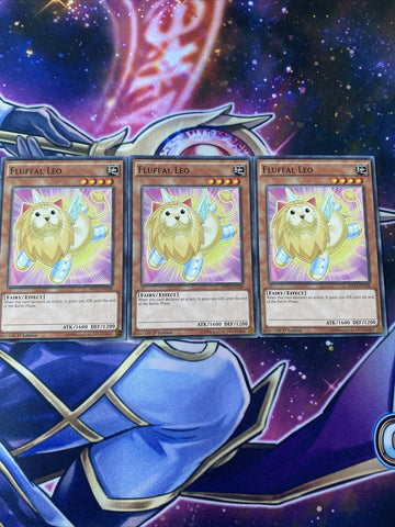 MP15-EN015 x3 Fluffal Leo Yugioh Playset