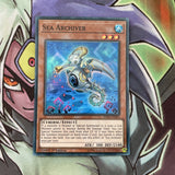 SDPL-EN003 Sea Archiver Super Rare 1st Edition NM Yugioh Card