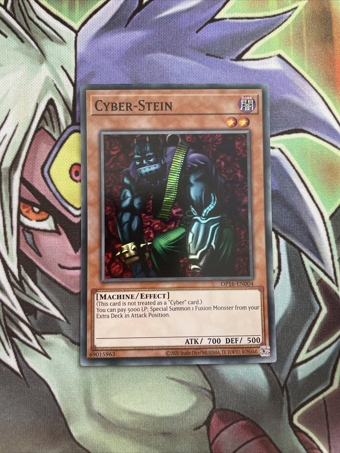 OP16-EN004 Cyber-Stein Super Rare UNL Edition NM Yugioh Card
