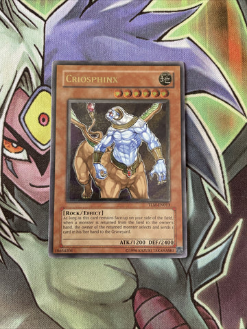 TLM-EN013 Criosphinx Ultimate Rare UNL Edition NM Yugioh Card
