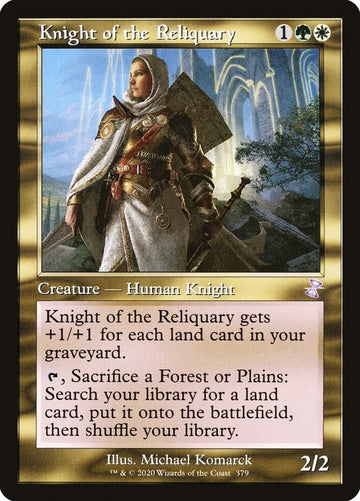 Knight Of The Reliquary Time Spiral Remastered Excellent Magic MTG