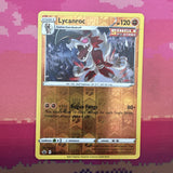 Pokemon Card Lycanroc Chilling Reign Reverse Holo Rare 087/198 NM