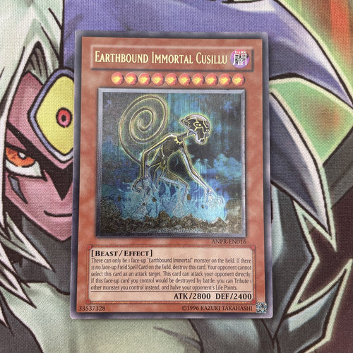 ANPR-EN016 Earthbound Immortal Cusillu Ultimate Rare UNL Edition NM Yugioh Card