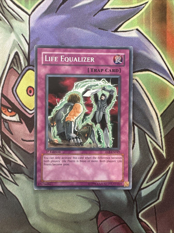 EOJ-EN049 Life Equalizer Rare 1st Edition NM Yugioh Card