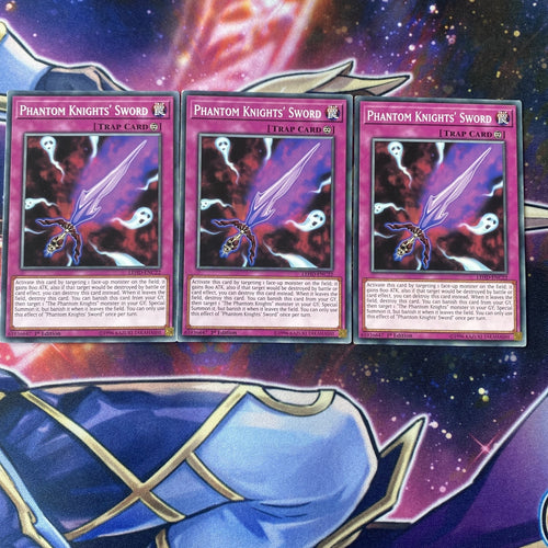 LEHD-ENC22 x3 Phantom Knights' Sword Yugioh Playset