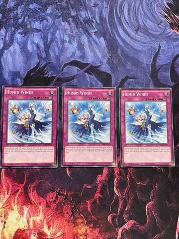 CORE-EN074 x3 Humid Winds Common Yugioh Card 1st Edition