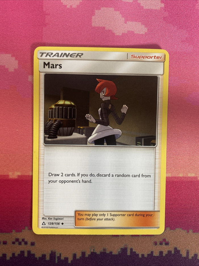 Pokemon Card Mars Ultra Prism Uncommon 128/156 Near Mint