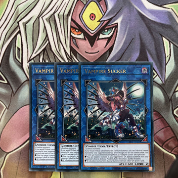 GFP2-EN150 x3 Vampire Sucker Ultra Rare Excellent Condition Yugioh