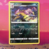 Pokemon Card Liepard Sun & Moon Reverse Holo 49/73 Near Mint