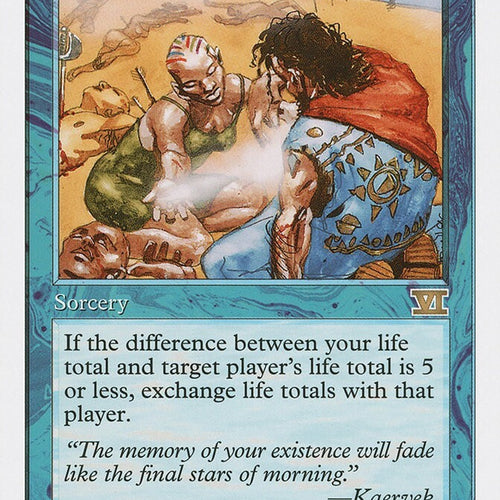 Psychic Transfer - Sixth Edition Rare Excellent Magic MTG