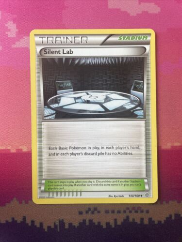 Pokemon Card Silent Lab Primal Clash Uncommon 140/160 Near Mint