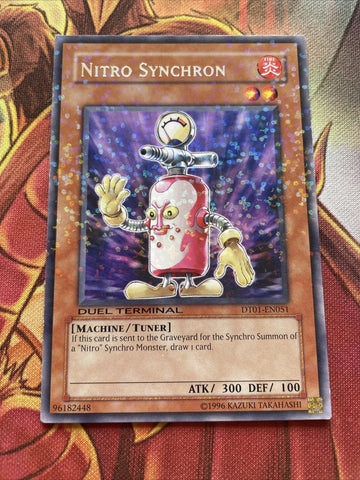 DT01-EN051 Nitro Synchron Rare Duel Terminal Yugioh Card