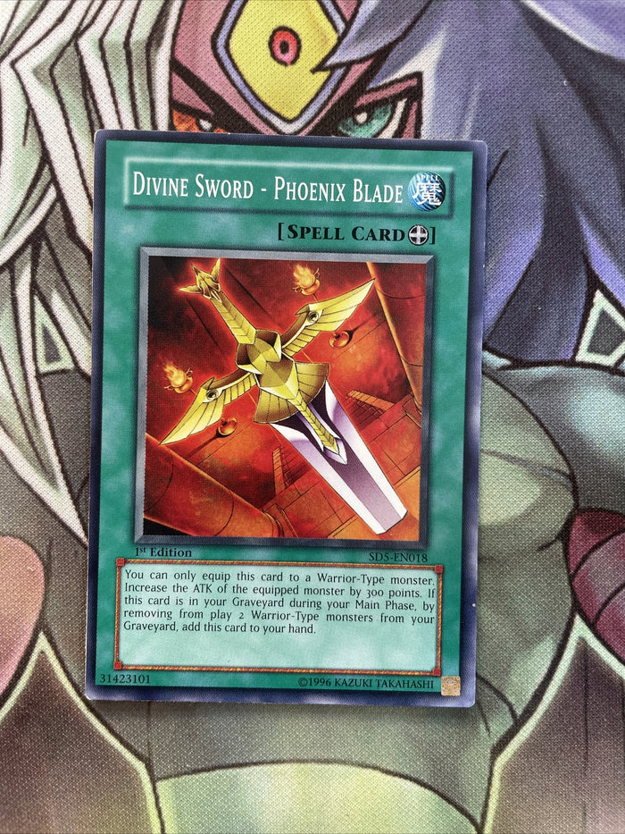 SD5-EN018 Divine Sword - Phoenix Blade Common 1st Edition Near Mint Yugioh