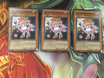 LODT-EN032 x3 BATTERYMAN MICRO-CELL COMMON PLAYSET Yugioh
