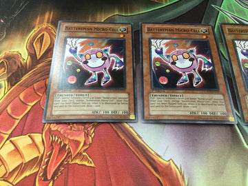 LODT-EN032 x3 BATTERYMAN MICRO-CELL COMMON PLAYSET Yugioh (back)