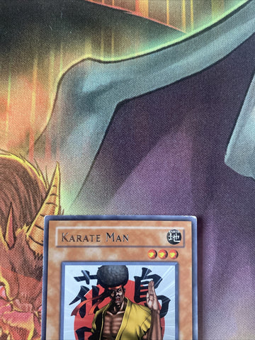 MRL-E083 - Yugioh - Karate Man 1st Edition (back)