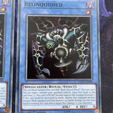 LED2-EN000 x3 Relinquished 1st Edition Mint YuGiOh Card