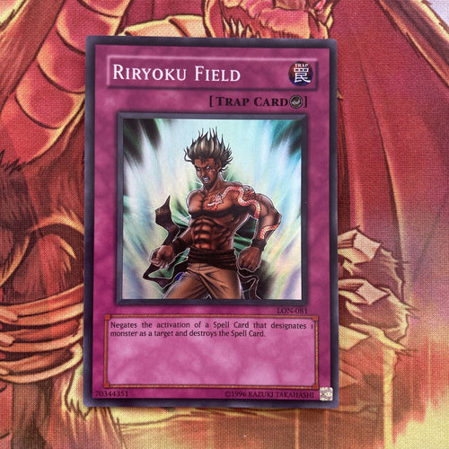 lon-081 Riryoku Field Unltd Ed (NM) Super Rare Yugioh!
