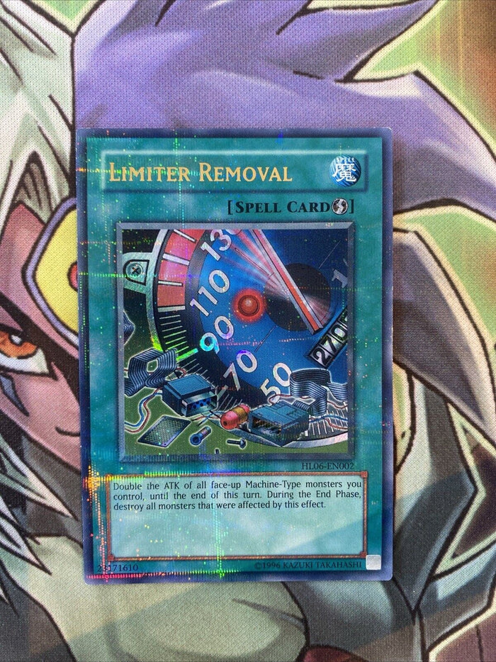 HL06-EN002 Limiter Removal Hobby League Ultra Rare NM Yugioh Card