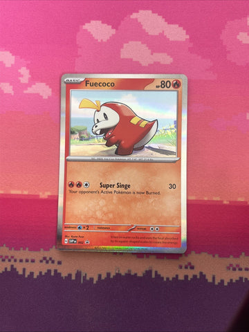 Pokemon Card Fuecoco 002 Black Star Promo NM