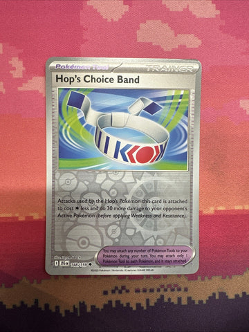 Pokemon Card Hop's Choice Band Journey Together Reverse Holo  148/159 NM