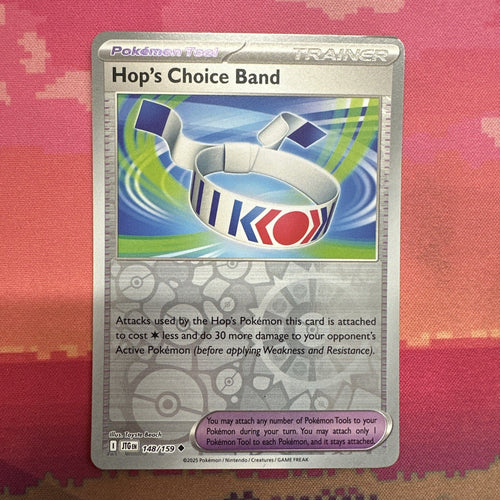 Pokemon Card Hop's Choice Band Journey Together Reverse Holo  148/159 NM