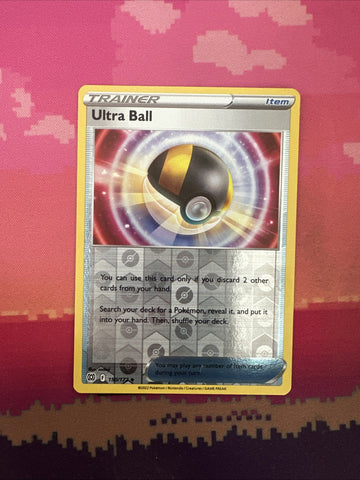 Pokemon Card Ultra Ball Brilliant Stars Reverse Holo 150/172 Near Mint